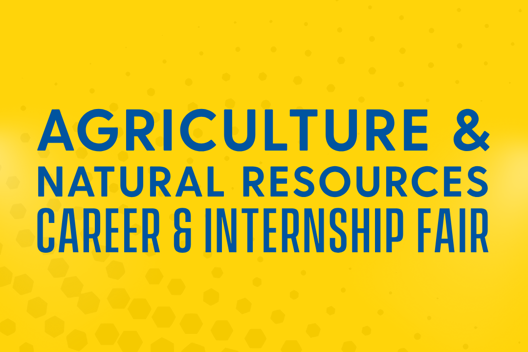 Fall 2025 UDCC Career Fair Website Banner Template 1080 x 720 px - 5 Agriculture & Natural Resources Career & Internship Fair