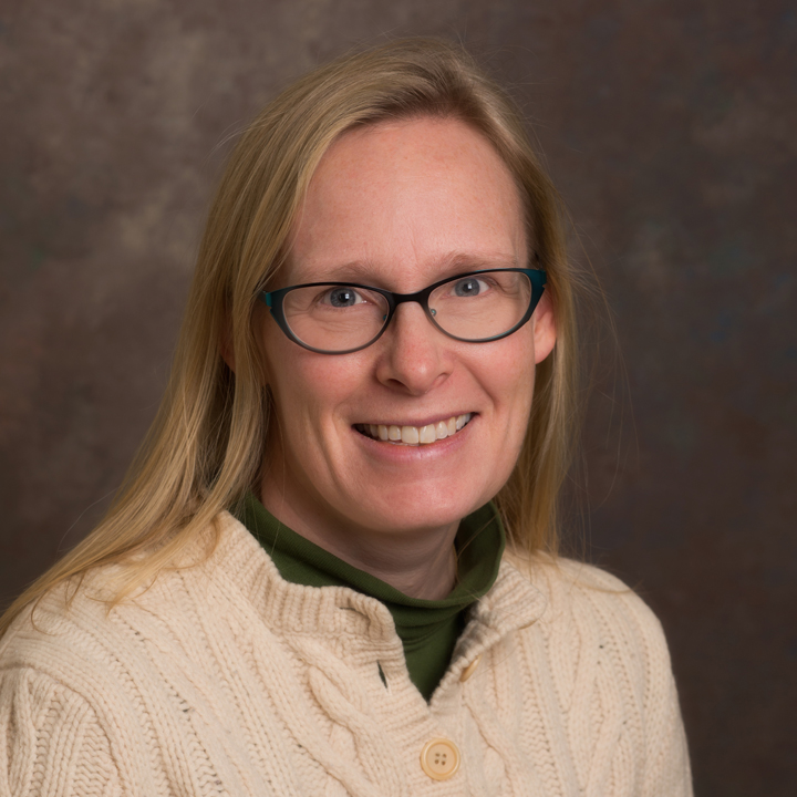 Publicity Photo of Dr. Dana Vernon from the Geology department.