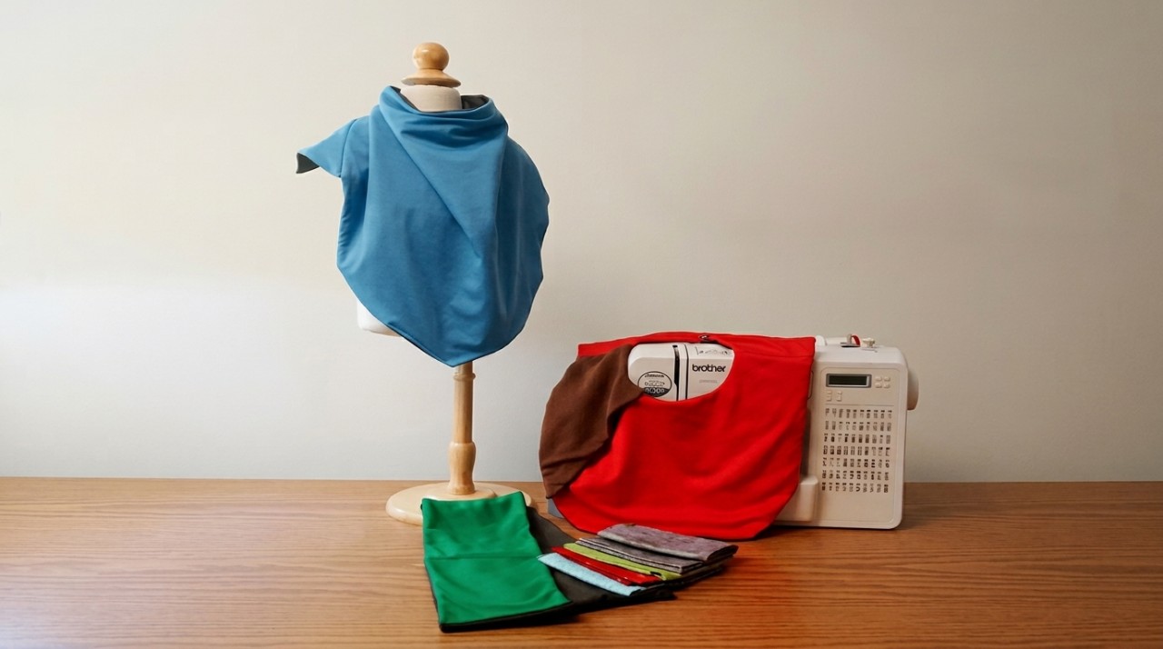 saliva wicking scarves
