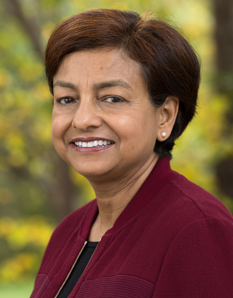 Headshot of Professor Manju Puri.