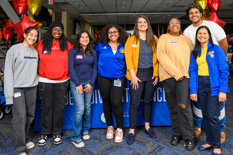 staff of Student Diversity & Inclusion pose as a group