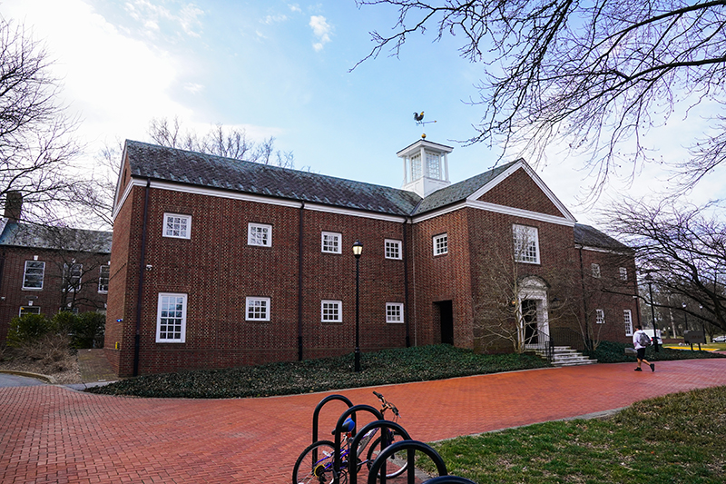 Exterior of Laurel Hall