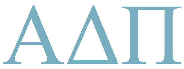 Alpha Delta Pi Greek letters