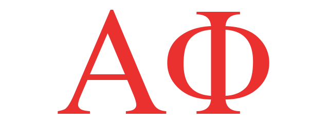 Alpha Phi Greek letters