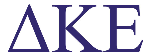 Delta Kappa Epsilon Greek letters