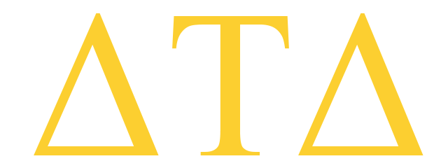 Delta Tau Delta greek letters