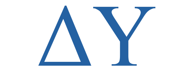 Delta Upsilon Greek letters