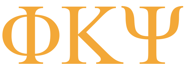 Phi Kappa Psi Greek letters