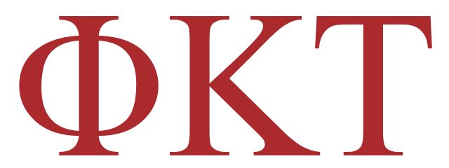 Phi Kappa Tau Greek Letters