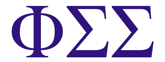 Phi Sigma Sigma Greek letters