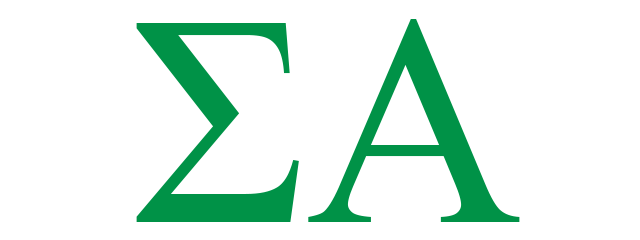 Sigma Alpha Greek letters