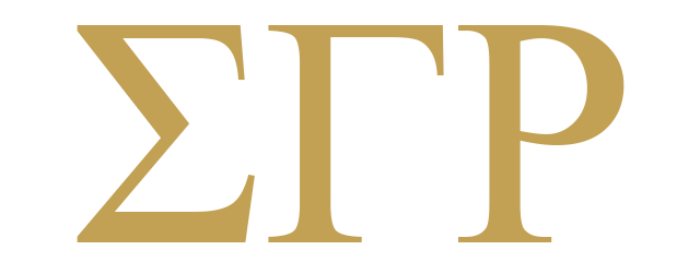 Sigma Gamma Rho greek letters