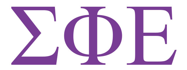 Sigma Phi Epsilon greek letters