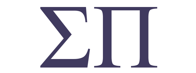 Sigma Pi Greek letters