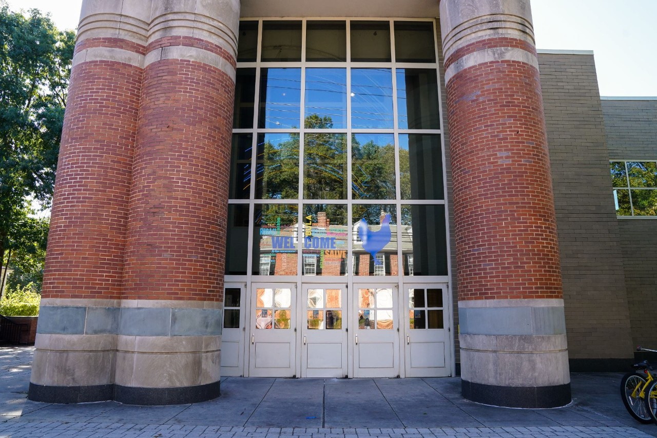 Trabant entrance windows