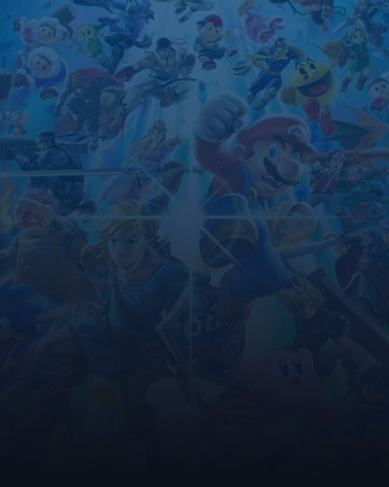 Smash Bros. game art