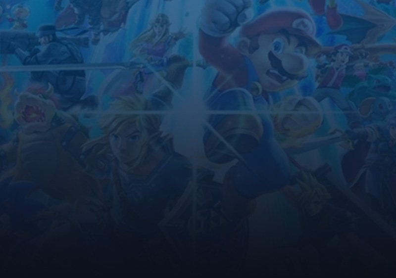 Smash Bros. game art