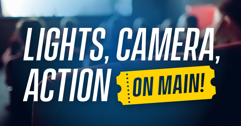 Lights, Camera, Action logo