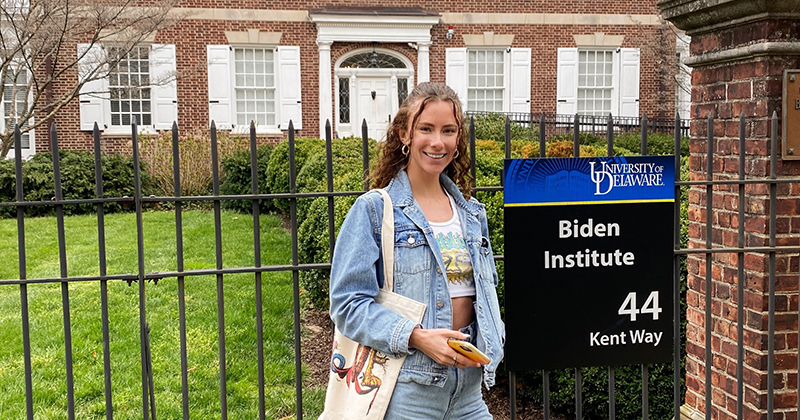 Dominique Perez at Biden Institute