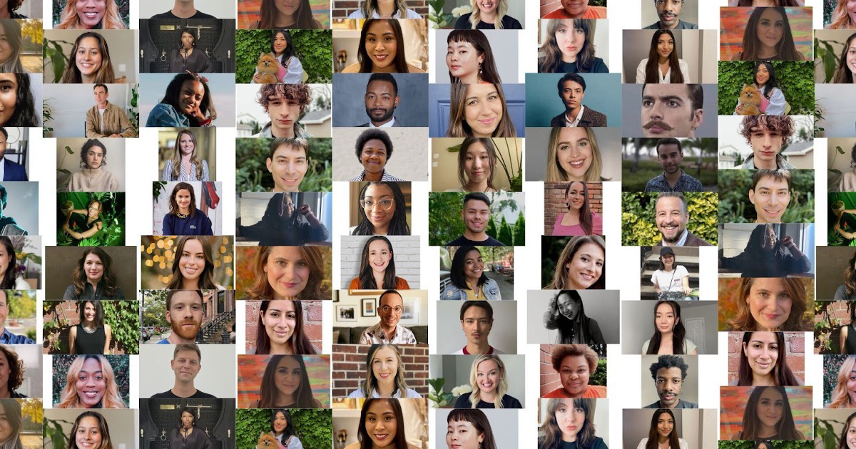 Day One Agency employees make up collage of photos