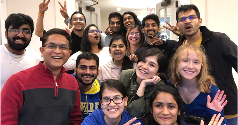 SKY Club e-board members pose