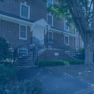 Exterior of Smyth residence hall