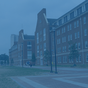 Exterior of James Smith and Thomas McKean residence halls