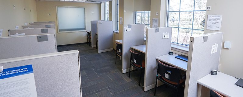 Interior of the Test Accommodation Center