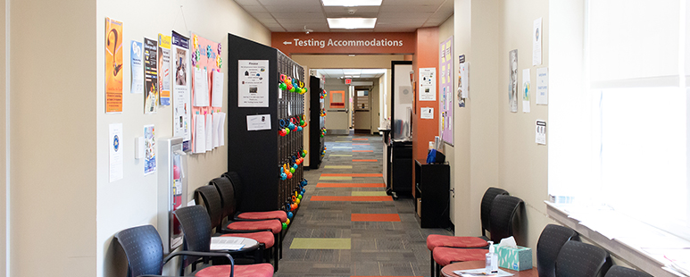 Interior of DSS office suite