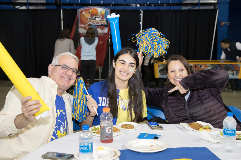 Families and students enjoyed food and fun at the Pre-Game Tailgate in the Bob Carpenter Center -- part of Parents & Family Weekend, Saturday, October 1, 2022.
