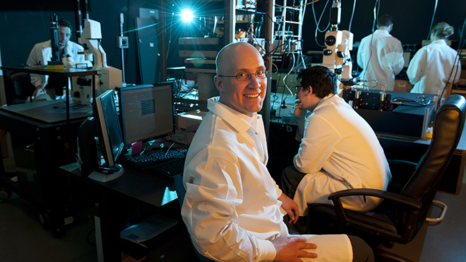 Eric Furst - International Space Station Experiments Eric Furst does experiments with nanoparticles on International Space Station.