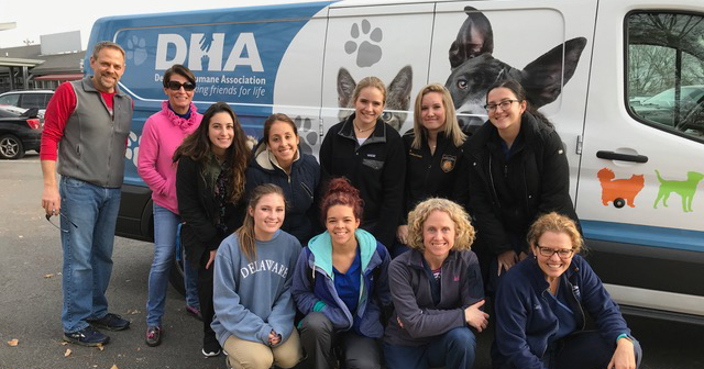 UD students have been assisting the Delaware Humane Association