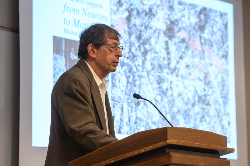 UDARF Luncheon - Michael Greenberg UDARF luncheon with Dr. Michael Greenberg guest speaker talks on “From Neurons to Matisse”, December 5th, 2017.