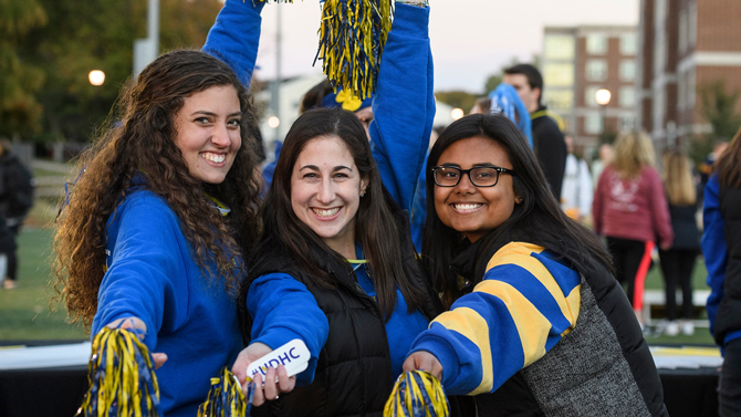 Homecoming Pep Rally 2016 The Homecoming Pep Rally on Oct. 28, 2016 at Harrington Beach included student groups, cheerleaders and the football team.
