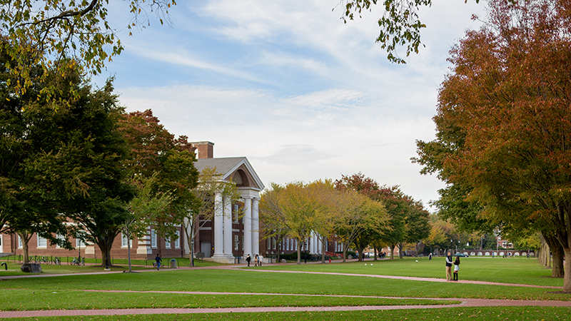 Various fall photos on the University of Delaware main campus in Newark, DE on Saturday, Oct. 29, 2016 - (Evan Krape / University of Delaware)