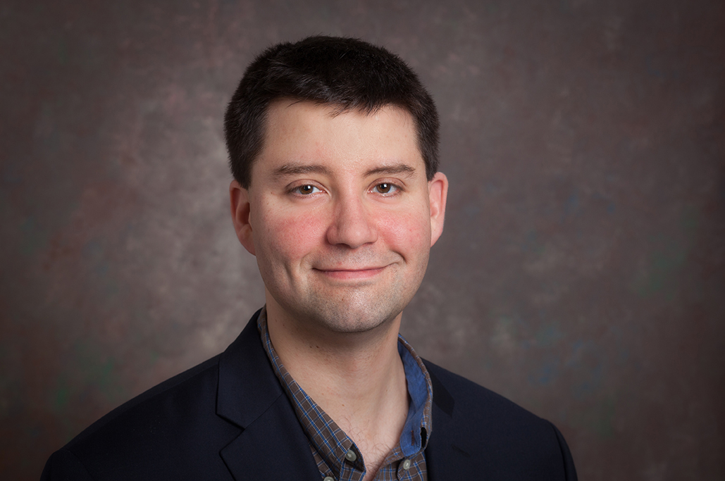 Publicity Photo of Jason Gleghorn,  a new faculty member in Biomedical Engineering