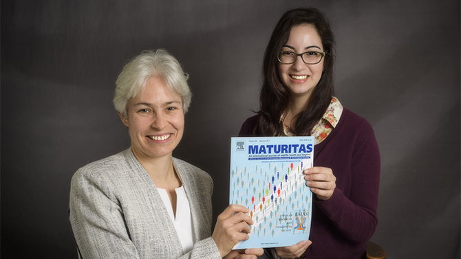 Melissa Melby, Antropology and her undergraduate student Dunia Tonob have written a research paper on alternative medicine for menopause symptoms.