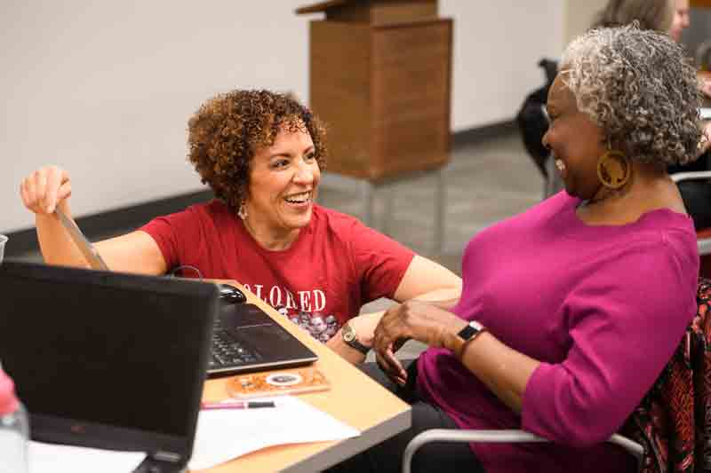 Frederick Douglass Day on February 14th, 2018 - his chosen day to celebrate his birthday sponsored by the Colored Conventions Project with many folks from the College of Arts & Sciences in attendance as well as a reading by Dr. Don Blakey, remarks by Gabrielle Forman and a dance performance by the dancers of the Women of Consequence under the direction of Lynette Overby.