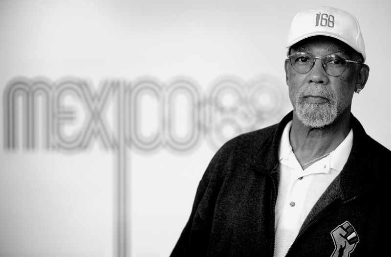 John Carlos will speak at UD on Feb. 20. He won the bronze medal in the 200 meter run in the 1968 Summer Olympics and then raised a fist in protest on the medal podium.
