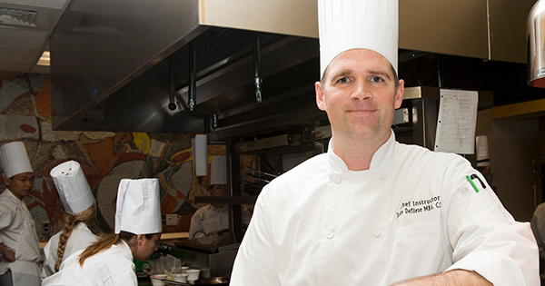 Chef John Deflieze at the Vita Nova Chef John Deflieze notes there are several new additions to Vita Nova’s spring menu