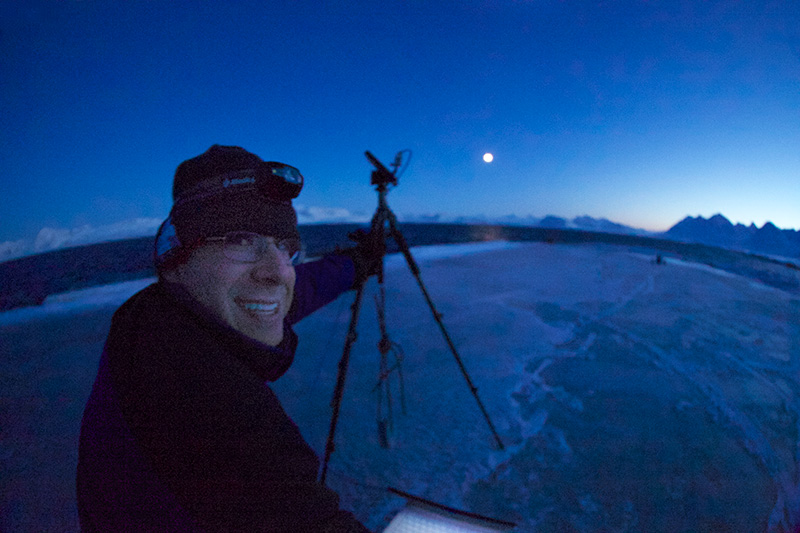 UD marine scientist Jonathan Cohen studies winter darkness in the Arctic