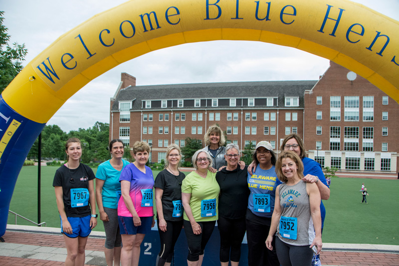 All 10 of the participants in the Couch to 5K program successfully completed the Alumni 5K, which was the group’s goal.