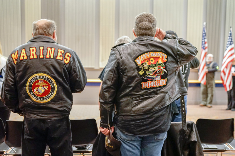 At UD’s Trabant University Center, veterans paid tribute to the approximately 83,000 people who served in captivity, or were never found at all, through America’s many wars.