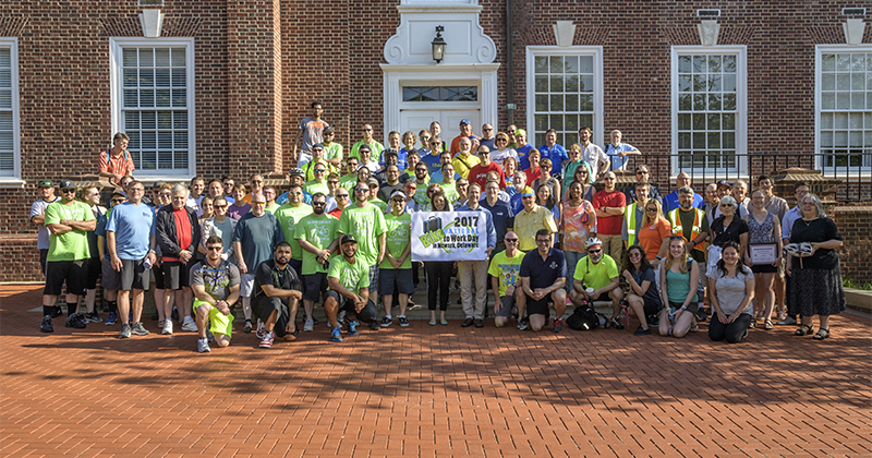 The 2017 Bike To Work event at Mentor's circle sponsored by BikeNewark had remarks from Provost Dominico Grasso, Mark Deshon, Beth Finkle and others.  A special presentation to the Markell family was also made in honor of Governor Markell, who could not attend, on behalf of his work with BikeNewark.