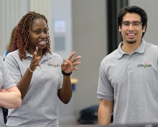 Students from area middle schools get a taste of science at UD during 