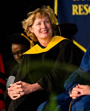 Doctoral Hooding on May 25, 2018 held on The Green.