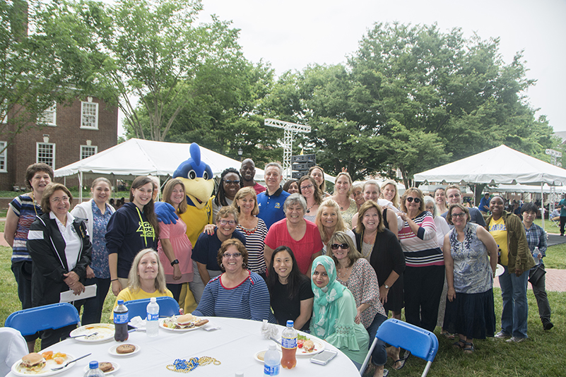 Shots of the UDidIT picnic on the North Green during Employee Appreciation Week.