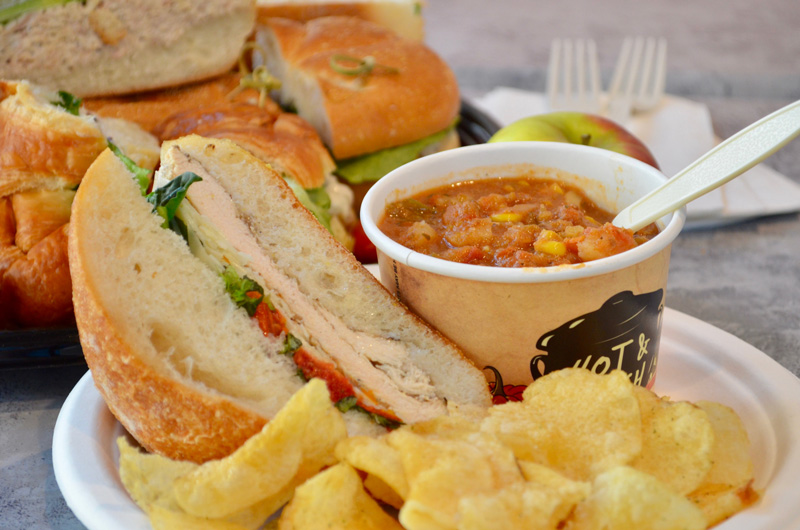Customers can now purchase a variety of breakfast, lunch and ice cream options at the new UDairy Creamery Mini Market.
