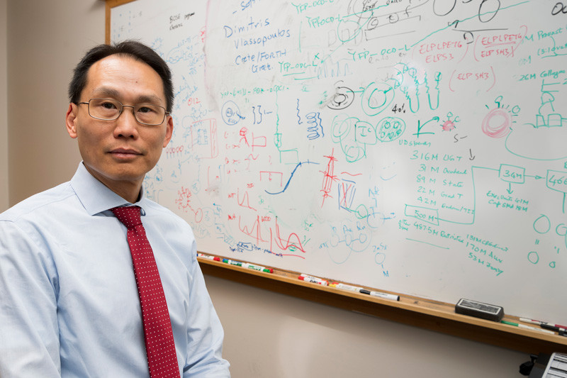 Wilfred Chen is receiving an award in Biomolecular and Chemical Engineering in October 2018. 