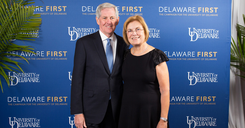 John and Patricia Cochran have generously donated $6 million through the Delaware First campaign since its inception in 2010.  